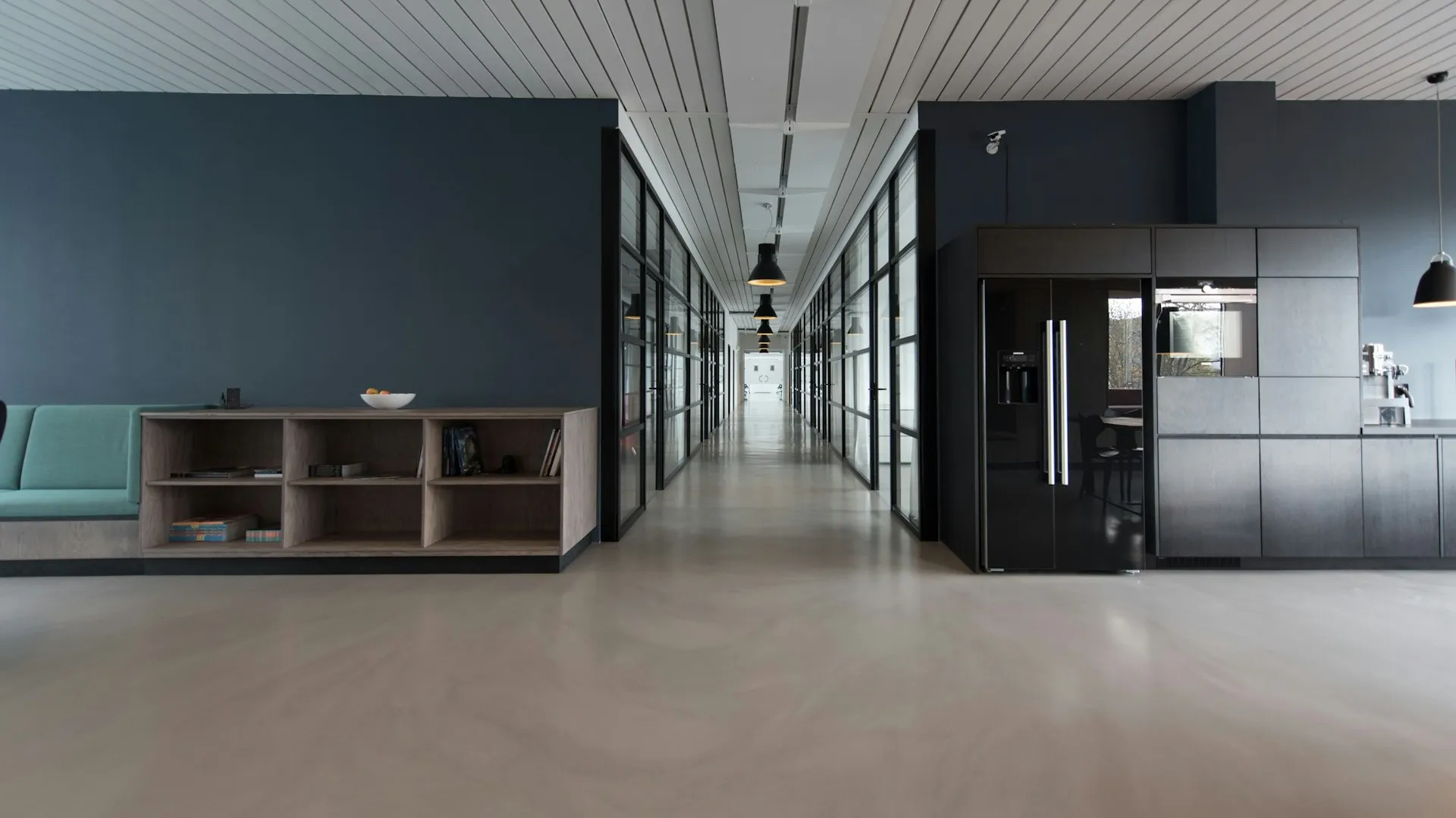 Professional office environment for financing consultations